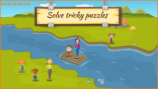 River Crossing IQ Logic Puzzles & Fun Brain Games screenshot