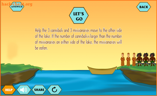 River Crossing IQ - Trivia Quiz screenshot