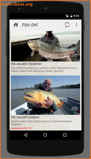 River Monsters Fish On! screenshot