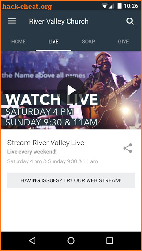 River Valley Church screenshot