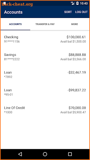 River Valley Credit Union screenshot