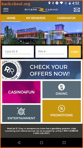 Rivers Casino Des Plaines screenshot