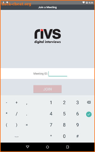 RIVS Live screenshot