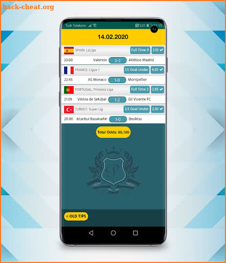 Rixos Premium Betting Tips screenshot