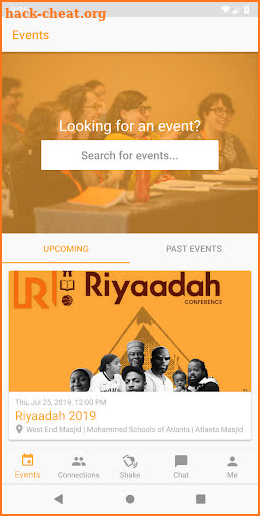 Riyaadah Conference screenshot