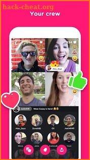 Rize: Live Video with Friends screenshot