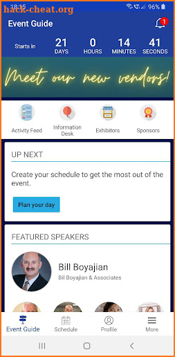 RJO Event App screenshot