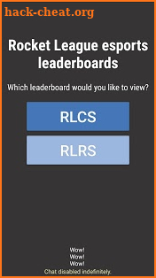 RLS - Rocket League Esports Leaderboards screenshot