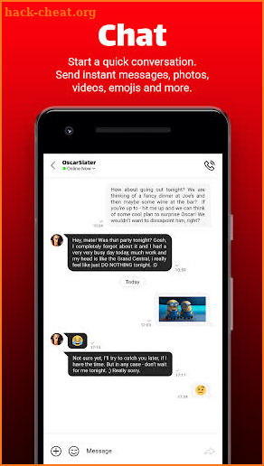 RM Messenger screenshot