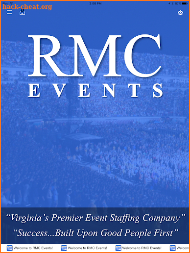 RMC Events screenshot