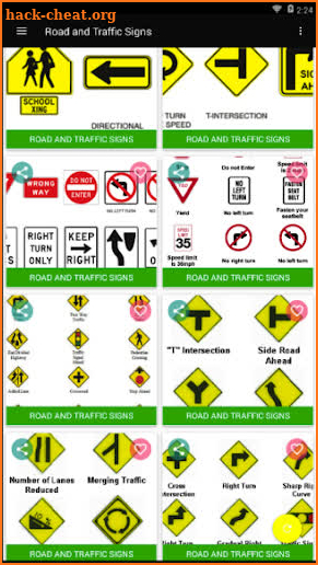 Road and Traffic Signs screenshot