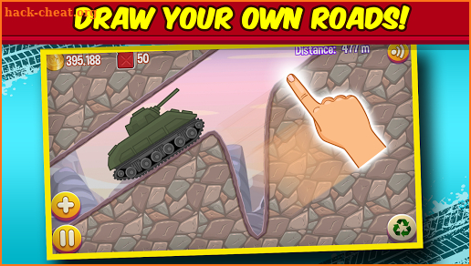 Road Draw: Climb Your Own Hills screenshot