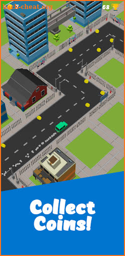 Road House - One tap casual zigzag path game! screenshot