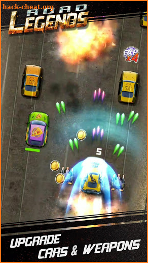 Road Legends - Car Racing Shooting Games For Free screenshot