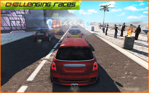 Road Racing : Highway Car Furious Drift Driving 3D screenshot