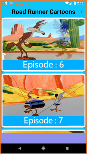 Road Runner Cartoons screenshot