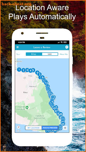 Road to Hana Maui GPS Audio Tour Guid‪e screenshot