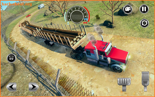 Road Train Truck Driving Sim: Long Trailer Cargo screenshot
