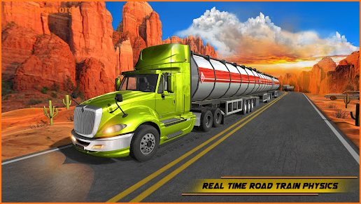 Road Train Truck: Long Trailer screenshot
