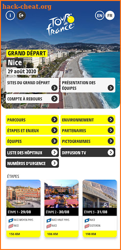 Roadbook Tour de France screenshot