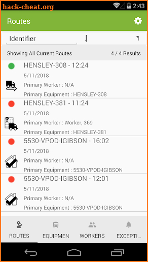 Roadnet Mobile Manager screenshot