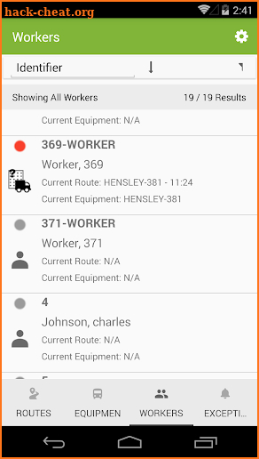 Roadnet Mobile Manager screenshot