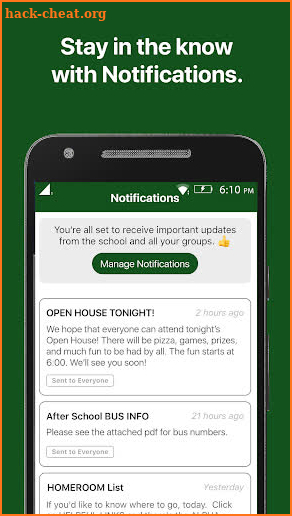 Roanoke Catholic School App screenshot