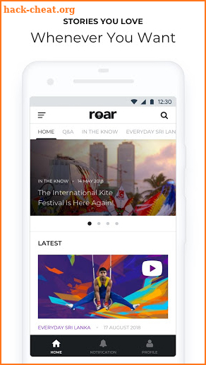 Roar Media screenshot