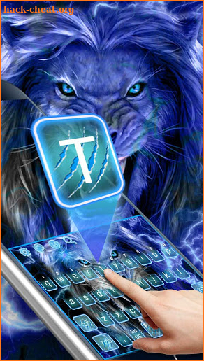 Roaring Lion Keyboard Theme screenshot