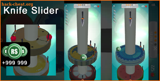 Rob ux Knife Slider Game screenshot