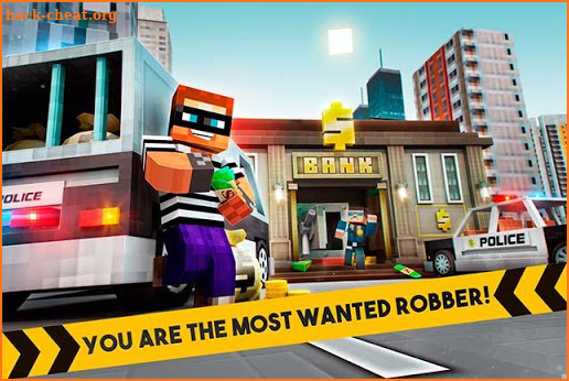 🚔 Robber Race Escape 🚔 Police Car Gangster Chase screenshot