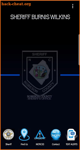 Robeson County Sheriff screenshot