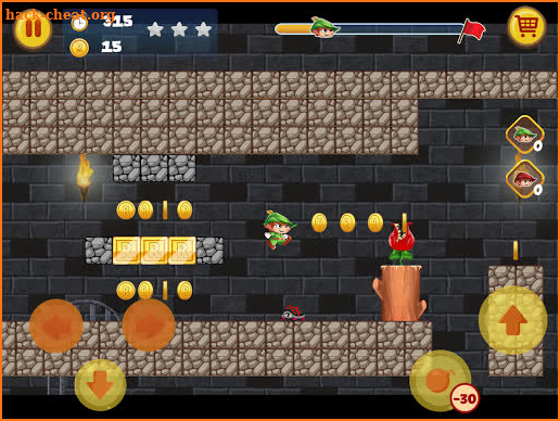 Robin Jungle World - Classic Adventure Game screenshot