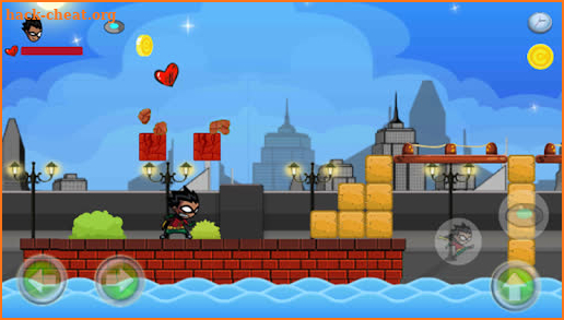 Robine - Boy Teen Superhero Game Adventure Run screenshot