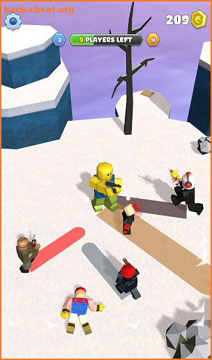 Roblock Smashers - Survival io game screenshot