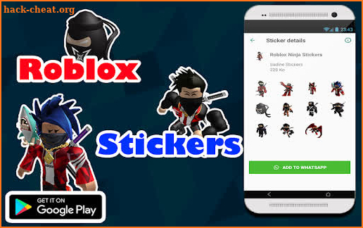 Roblox Stickers  WAStickerApps screenshot