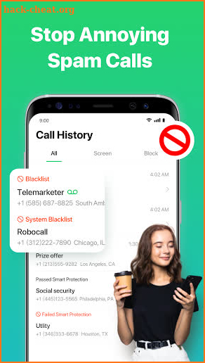 Robo Call Blocker - Call Filter Block Spam Calls screenshot