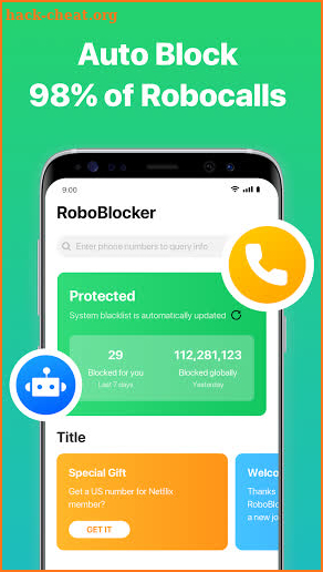 Robo Call Blocker - Call Filter Block Spam Calls screenshot