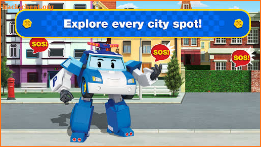 Robocar Poli and Amber: Rescue Town and City Games screenshot