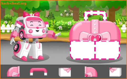 Robocar Poli Concrete Rescue Game screenshot