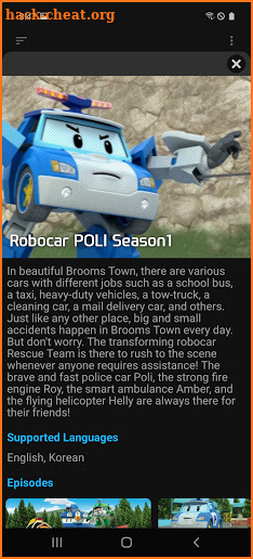 Robocar POLI: Official Video App screenshot