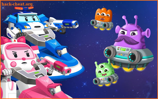 Robocar Poli Space Monster Popular Game screenshot