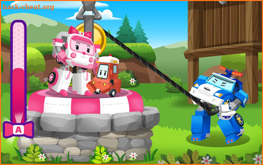 Robocar Poli Well Rescue Game screenshot
