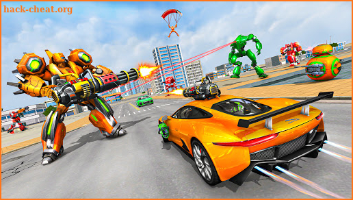Robot Ball Car Transform game : Car Robot Games screenshot