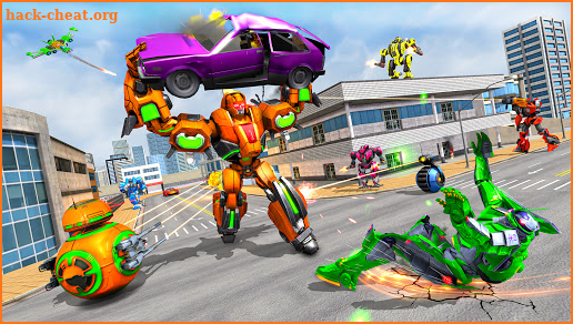 Robot Ball Car Transform game : Car Robot Games screenshot