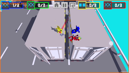 Robot Battle 1-4 player offline mutliplayer game screenshot