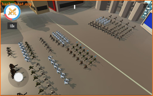 Robot Battle Simulator RTS Sandbox screenshot