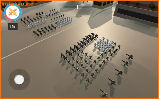 Robot Battle Simulator RTS Sandbox screenshot