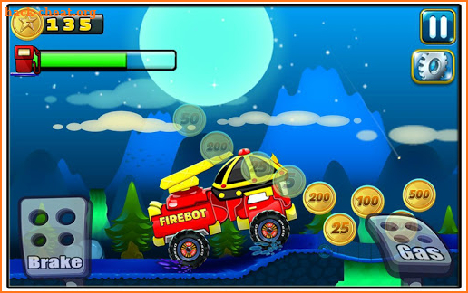 Robot Car Climb Race screenshot