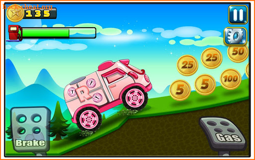 Robot Car Climb Race screenshot